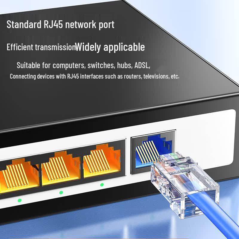 BIAZE Cat5e RJ45 Pass-Through Connectors