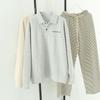 Retro Loose Fit Polo Sweatshirt: French Influencer Style, Long Sleeve for Spring & Autumn