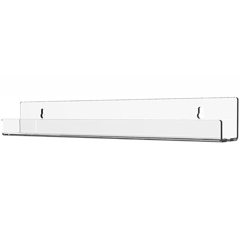 

Clear Acrylic Storage Shelf Floating Display Stand Holder Household Supplies Home Bedroom Dormitory Book Magazine Dropshipping чистый