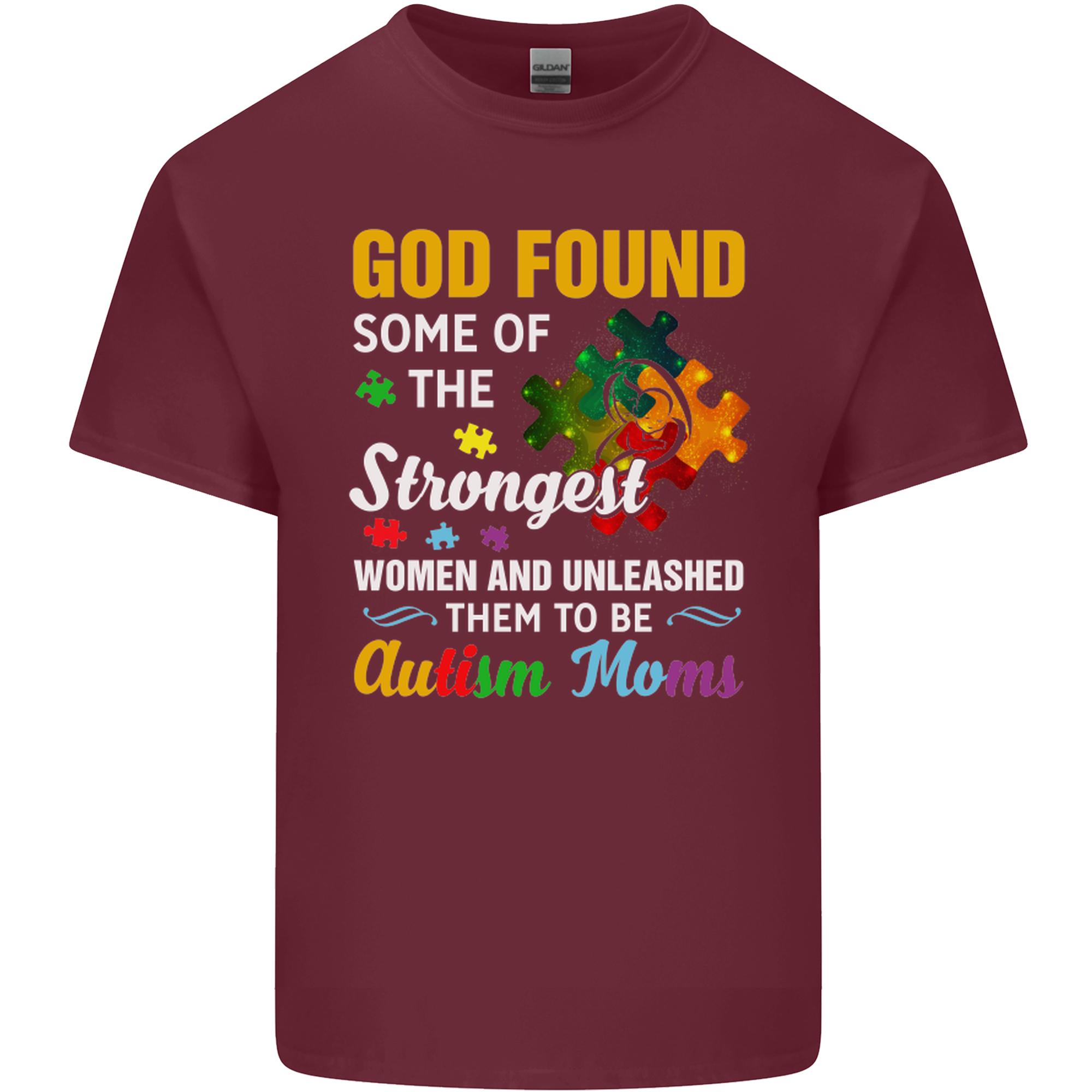 Religious Autism Mom Autistic Mum God ASD Unisexs Light Cotton TShirt S