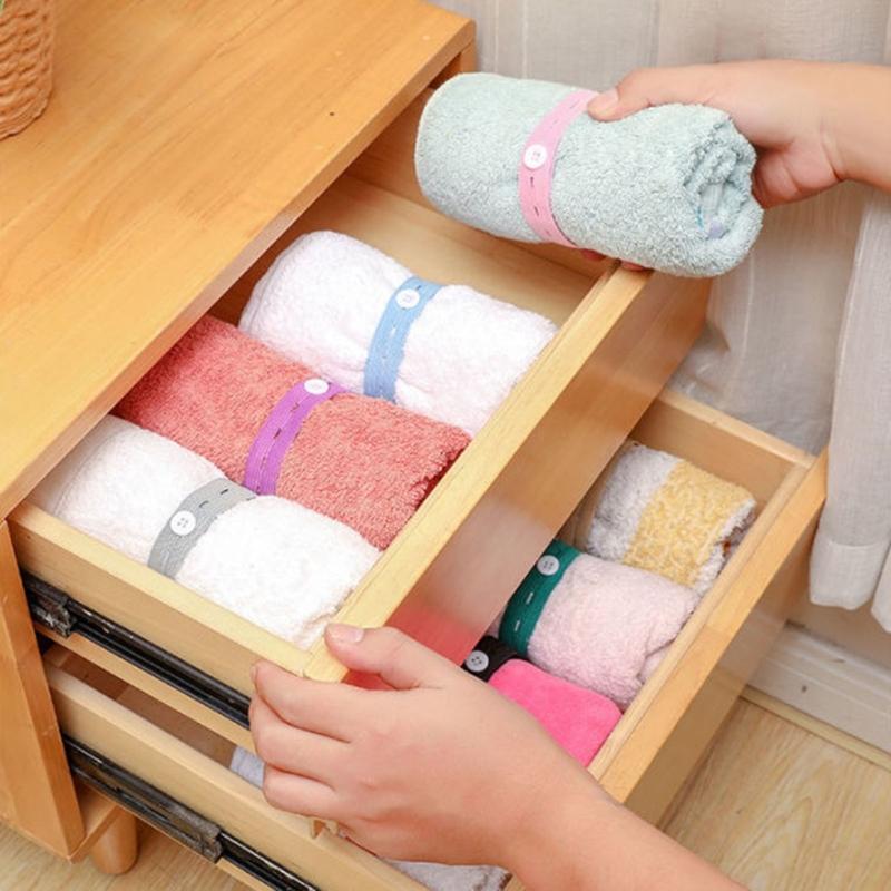 30pcs Fabric Retainers Bands Elastic Storage Clip For Bed Sheets Duvets Machine Washable Home Organization Accessories