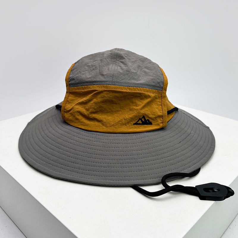 Fisherman Bucket School Old Vintage Dry Quick Drying Fast Women  Men For Neutral Gender Fresh Caps Hats Color Block Sunshade Outdoor Breathable