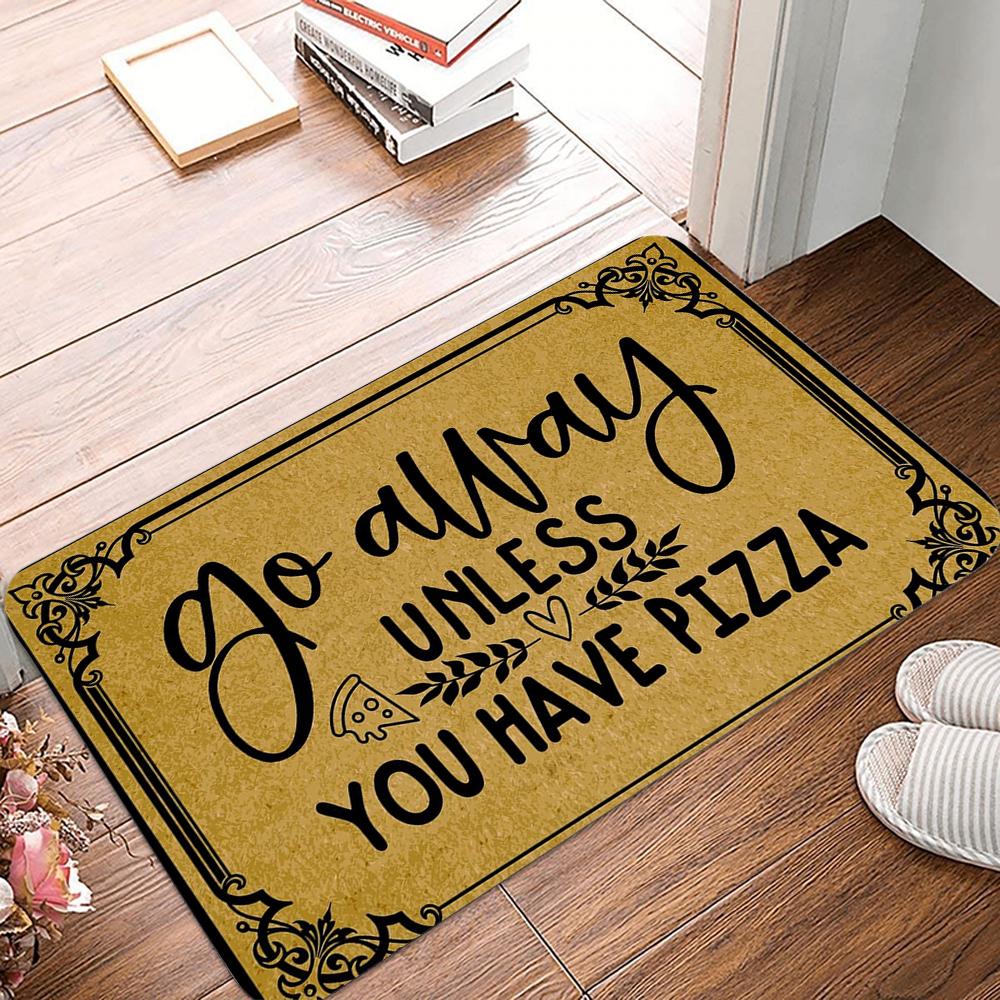 Home Welcome Doormats Non-Slip Washable Bathroom Rugs Creative Bath Rug For Bedroom Living Room Entryway Decor