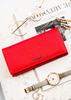 Women's PU Wallet GD24-FO-SFK-7649 Red