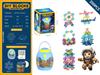Children'S Assembled Granules Building Block Educational Toys Space Capsule Storage Bucket Gift Box