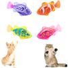 Leuchtender Schwimm-Induktions-Elektro-Kleinfisch Kinder-Bade-Spielzeug Spielen im Wasser Haustierfisch Schwingender Fisch Simulations-Clownfisch