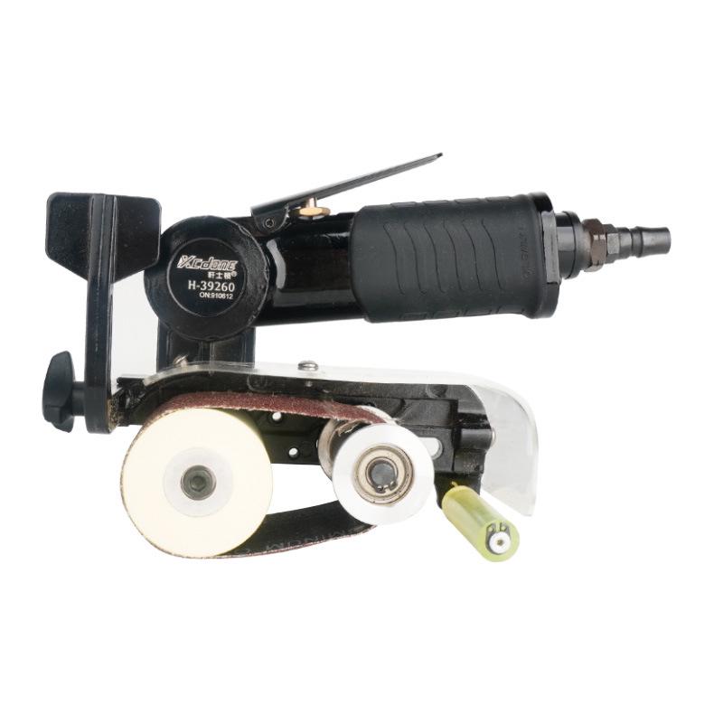 Pneumatic Stainless Steel Belt Grinder for Wire Drawing and Rust Removal