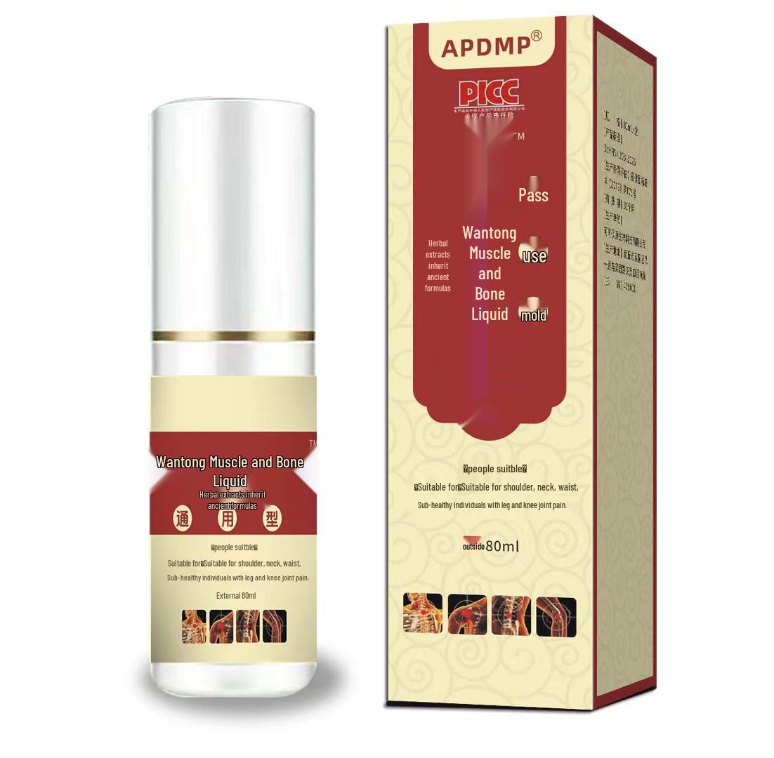 

Wantong Jin Gu Ye 80ml Massage Oil for Shoulder, Neck, Lumbar, and Joint Pain Relief