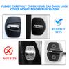 kdvns0 For Volvo Car Door Lock Cover Stainless Steel Anti Corrosion Protection V50 S60 XC60 S40 XC40 XC90 V60 S80 S90 V70 XC70