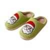 Shoes for Men Autumn Winter Women Couples Plush Warm Soft Christmas Flats Shoes Non-slip House Indoor Slippers