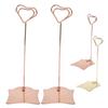 2Pcs Table Number Holder Multipurpose  Name Card Clips for Wedding Party Office