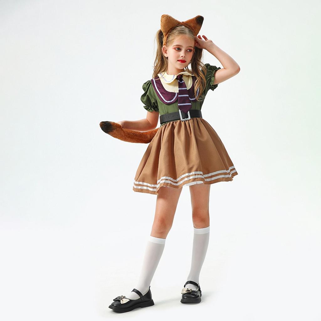 Kids Costume Horror Bride Cosplay Dress Performance Costume Masquerade Costume