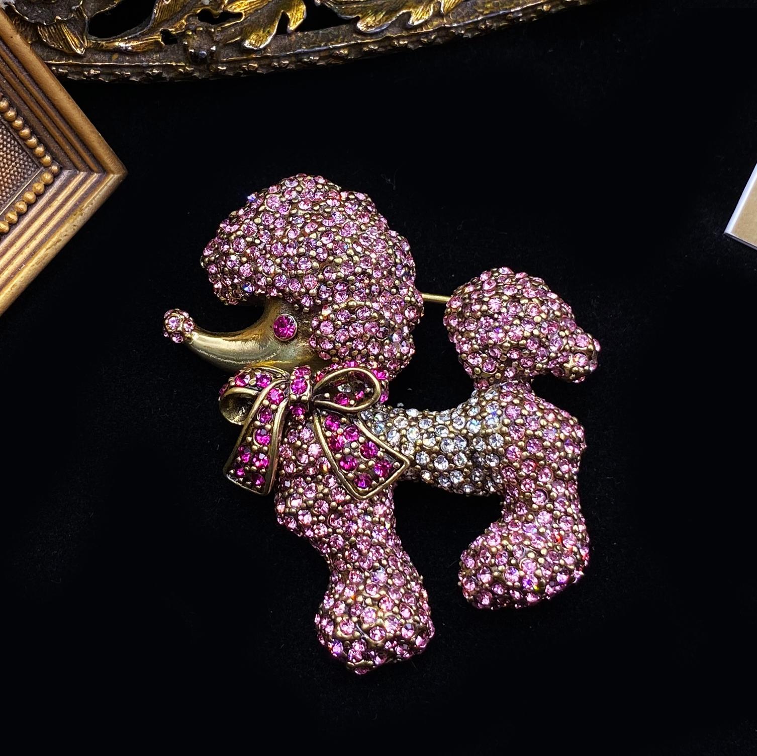 

Женская Мужская Мода Классическая Полностью Кристальная Брошь-Булавка Тяжелой Промышленности Средний Дизайн Стразы Классические Дворцовые Значки Ювелирные Изделия