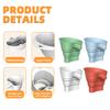 Foldable Flour Funnel For Kitchen Aid Mixer, Easy Pour No-Mess Attachment, Anti-Splash Accessory, Fits Tilt-Head 4.5–5 Qt