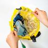 Children Waterproof Swimming Wet Dry Separation Beach Bag Cartoon Drawstring Storage Shoes Compartment Kids Wash Travel Bag