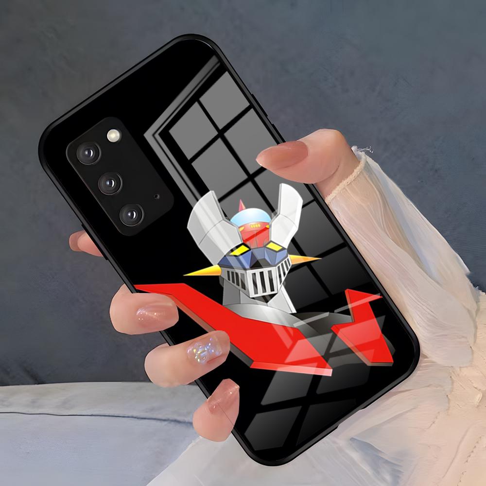 Anime M-Mazinger Z Phone Case For Samsung S26 S25 Plus S20 S20 Plus S22 Ultra S23 FE S21 Plus S21 Ultra Glass Cover