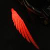 2Pcs LED Welcome Light Waterproof Angel Wings Projection Lights Super Bright Motorcycle Welcome Light 8-30V LED Carpet Underglow