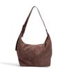 2025 Autumn and Winter New Suede Large Capacity Bag Women's Korean Version Ins Retro Casual Crossbody Bag Commuter Bag