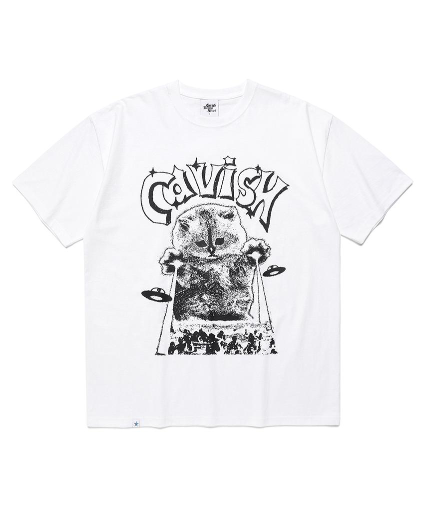 CAVISH Invader Ss Tee White(Cv2Fmut502A)