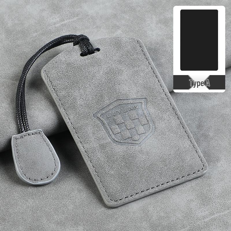 NFC Keychain and Card Holder for Luyuan Electric Vehicles - High-End, Unisex Design.