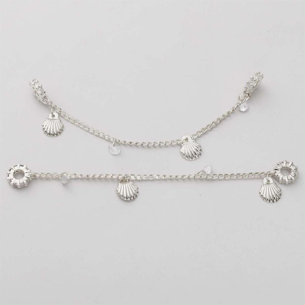 1pc 8-9cm Bracelet Safety Chain High Color Retention Gold Plating Safety Chain Tassel Pendant Chain Accessories DIY Handmade
