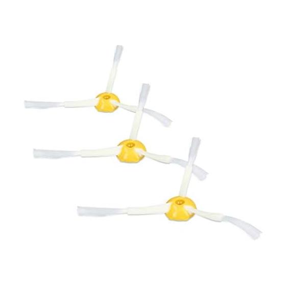 Kwmobile Replacement Edge Brush Set - Compatible with iRobot Roomba 800/900 Series - Vacuum Cleaner Goods 3x Edge Brush Compatible with Roomba
