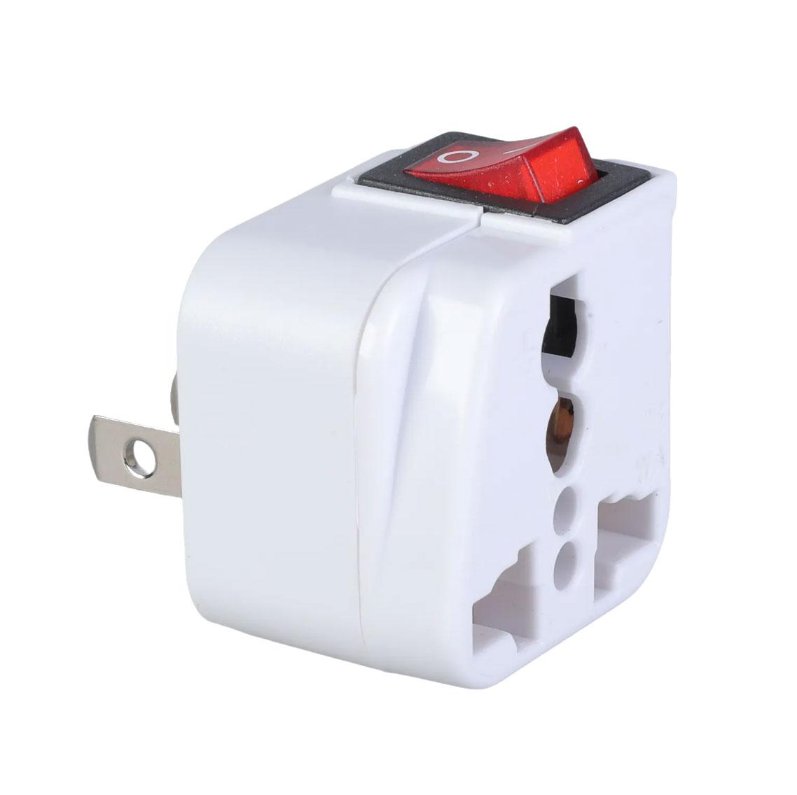 

Универсальный дорожный адаптер Преобразователь питания Адаптер Дорожный штекер Адаптер Дорожный преобразователь питания АБС для международного использования белый