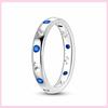 NEW Fashion 925 Silver Simple Infinity Finger Ring For Women Sparkling Twisted Stackable Rings Popular Anillo Engagement Jewelry