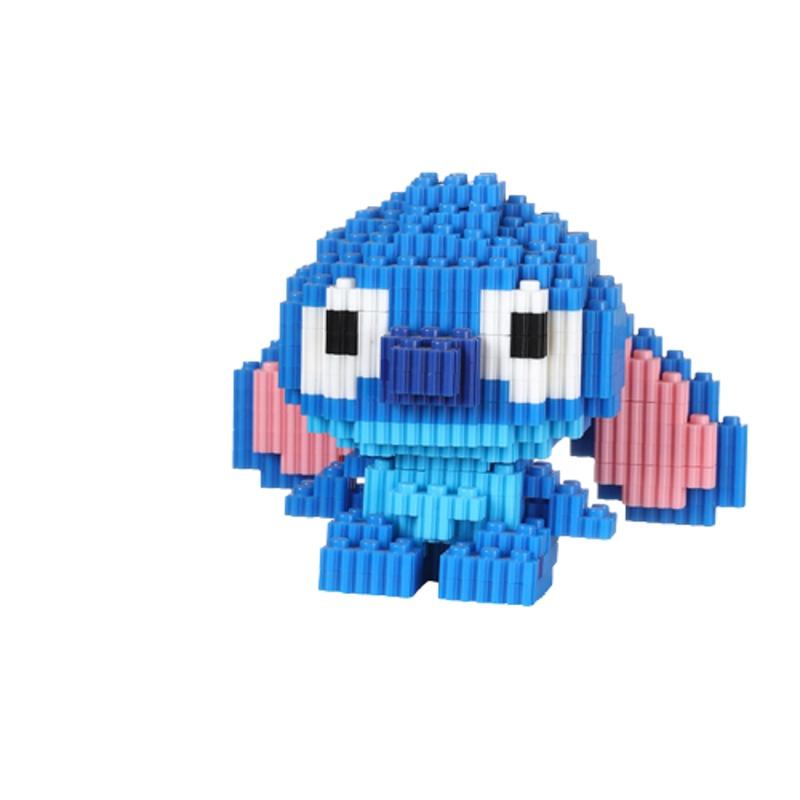 Disney-lilo Stitch Bouwsteen Speelgoed Mini Figuur Collectie Ornament Kindercadeau Verjaardag