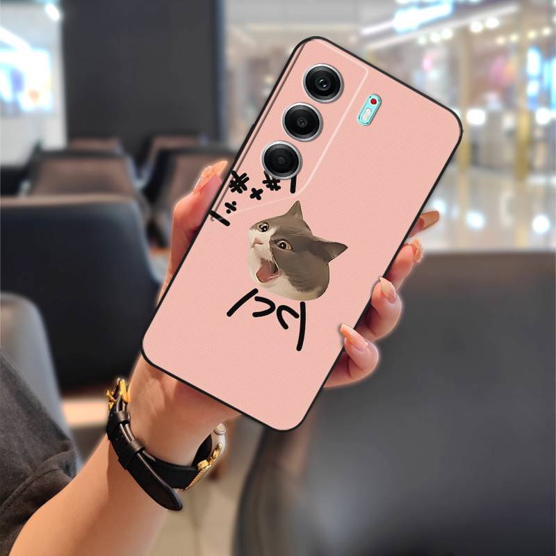 Dirt-resistant Graffiti Phone Case For Tecno Camon40 Pro 4G/5G/CM6/CM7 Waterproof Cartoon Cute Couple TPU Shockproof