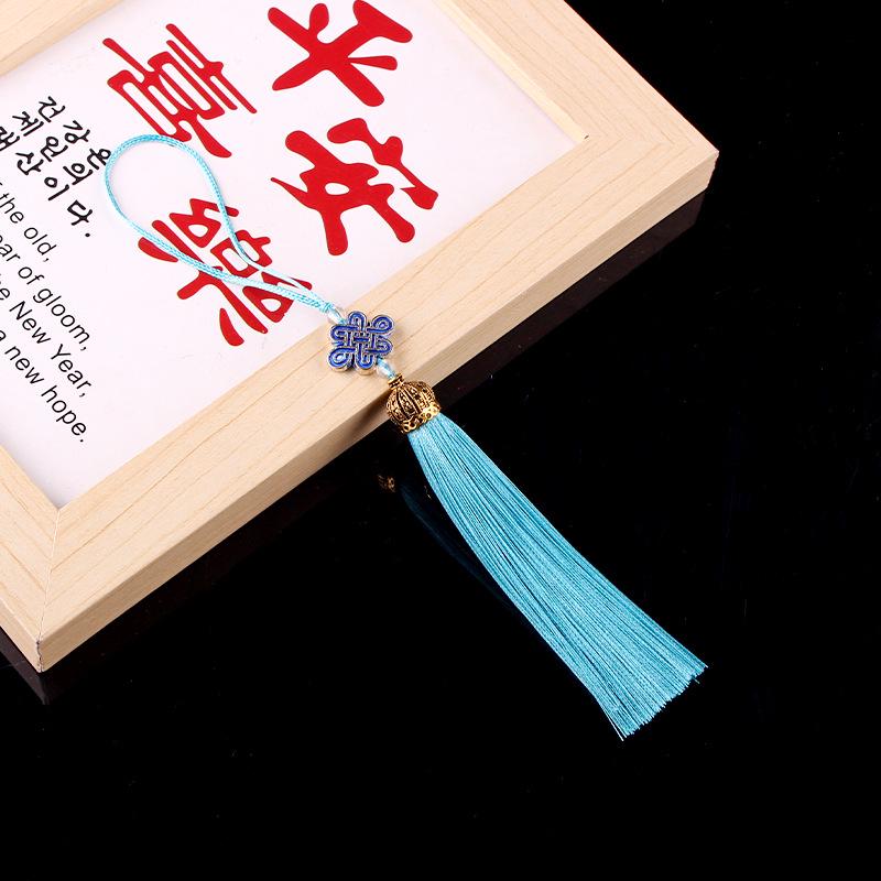 Chinese Knot Tassel Accessories: Hat, Pendant, Bookmark, and Jewelry Tassels