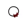 Cute Cartoon Dog Water Diamond, Simple Headband, High-elasticity Ponytail Tie, Hair Band and Hair Tie