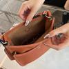 2026 New Top Layer Cowhide TOGO Leather Color Blocked 22 Yi F Lin Bag Unisex Crossbody Cross-border