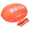 Water Equipment Swimming Airbag Safety Inflatable Air Buoy for Strap Swimming Surfing SnorkelingOrange 50x40cm