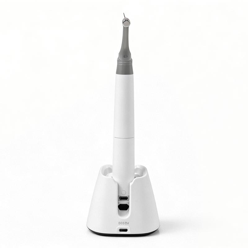 2-in-1 Dental Wireless 6:1 Endoscopic Motor, Built-in Root Tip Locator, Endodontic Root Canal Treatment Tool