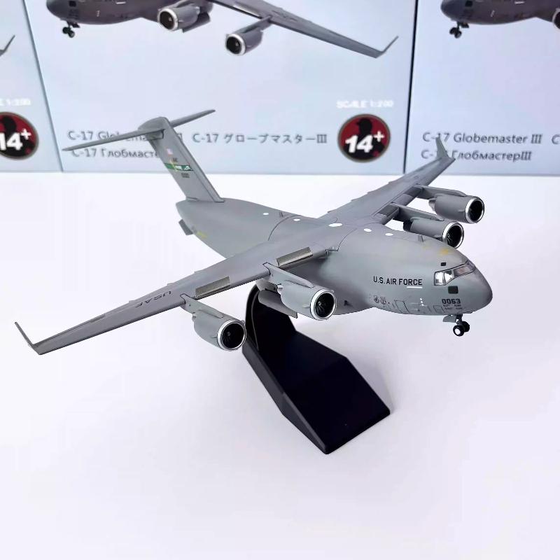 Nsmodel1:200 US Transport C-17 Simulation Alloy Fighter Aircraft Model Finished Product