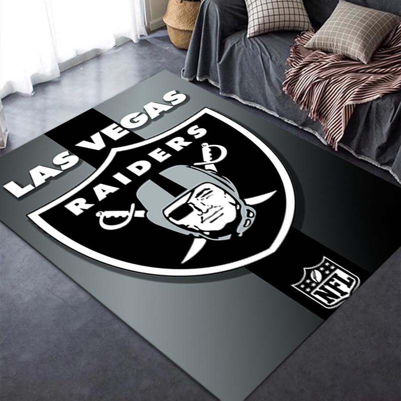 Las Vegas Raiders Carpet Rug For Living Room Bedroom Home Sofa Decorationkids Play Nonslip Floor Mat