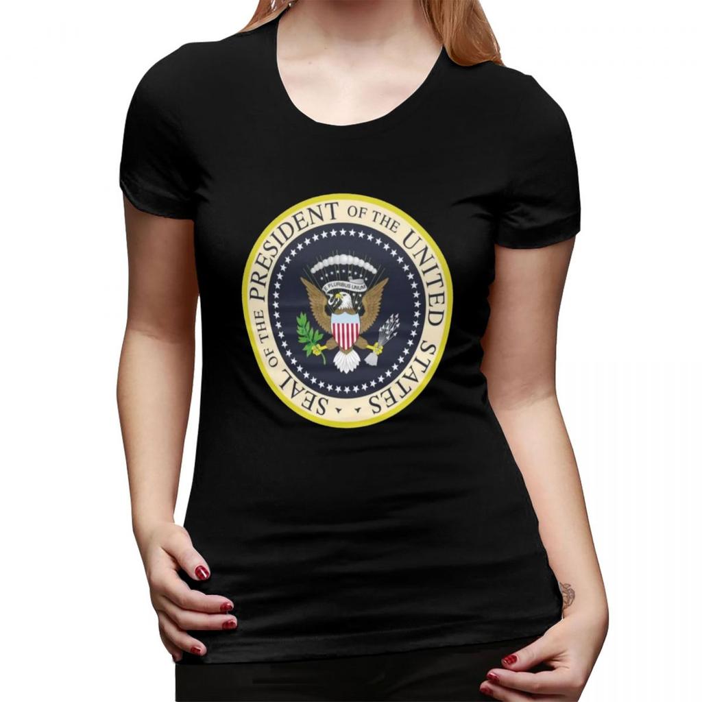 Seal Of The President Of The United States TShirt for Women Crew Neck Streetwear T Shirts Womens Tees Short Clothes Tops