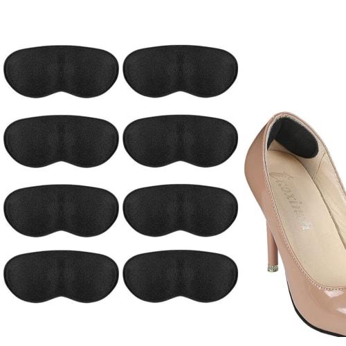 YFFSFDC Anti-Shoe Heel Pads, Prevents Shoes from Slipping Off, Protective Pads, Set of 4, with Adhesive Stickers, Unisex
