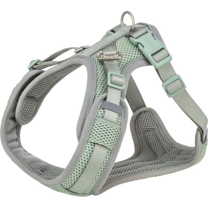 Harnais Pour Chien - TRIXIE - Premium FlexMesh - Vert - XS/S - Confort Et Sécurité