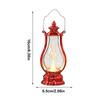LED Oil Lamp Vintage Portable Hangable Battery Operated Electric KeroseneLantern for Home Living Room Bedroom Table Centerpiece