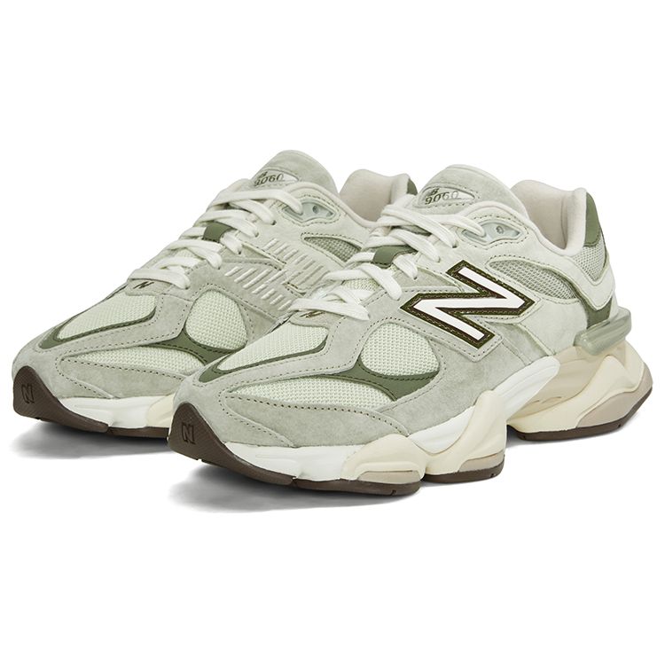New Balance 9060 Olivové Unisex Tenisky Zelená Lišejníkově Zelená Tmavě Olivová U9060EEC