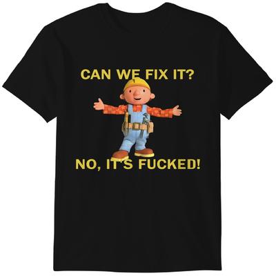 T-shirt Bob Aggiustalo - T-shirt Comica Divertente T-shirt Classica