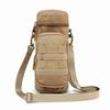 Outdoor 1000D Water Bottle Bag Camouflage Shoulder Crossbody Molle Accessory Waist Hanging Military Fan Thermos Cup Cover