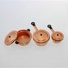 3Pcs Mini Miniature Dollhouse Furniture Cookware Pots Saucepan Kitchen Tools