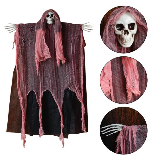 Halloween Wiszący Ponury Żniwiarz Halloween Ponury Żniwiarz Straszny Wiszący Szkielet Dekoracja Halloween Nawiedzony Dom