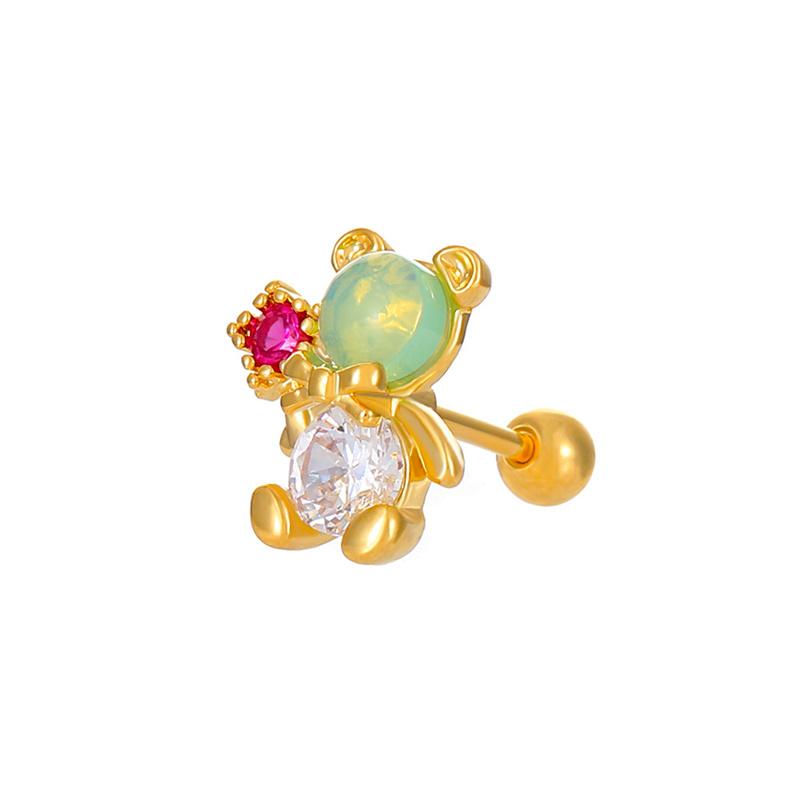 

1 шт., серьги-гвоздики с цветком и цирконием, милые модные женские серьги-гвоздики из нержавеющей стали для девочек, серьги-гвоздики, ювелирные изделия, подарки 10