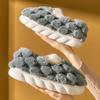 Cixi Cotton Slippers for Spring, Autumn and Winter Home Use Indoor Non-slip Thick-soled Confinement Shoes To Keep Warm Couples
