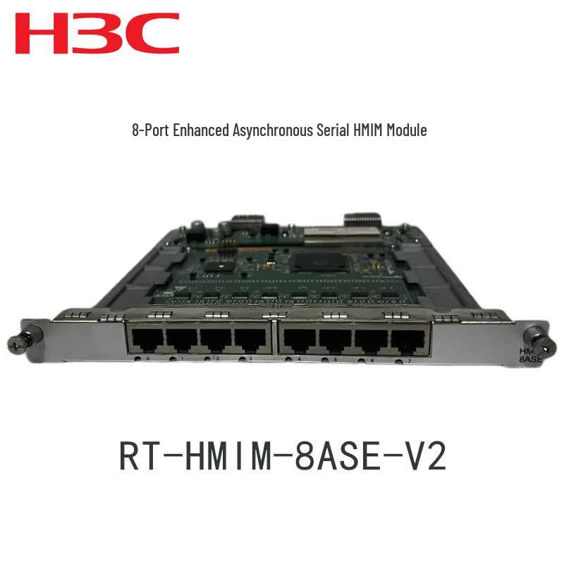 

H3C RT-HMIM-8ASE-V2 8-Port Enhanced Asynchronous Serial Router Interface Module