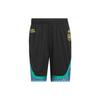 Pro Block Patterned Colorblock Quick-Dry Basketball Shorts Men Bottoms Black IN2477
